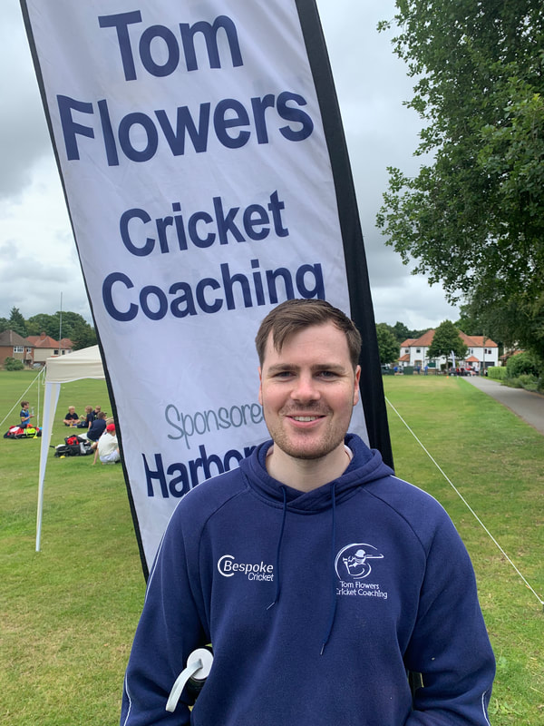 Max Levine Tom Flowers Cricket Coaching Picture